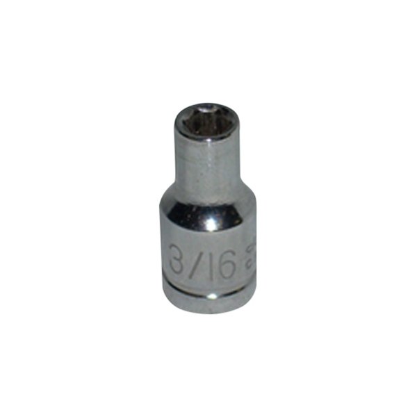 K-Tool International® - 1/4" Drive 3/16" 6-Point SAE Socket