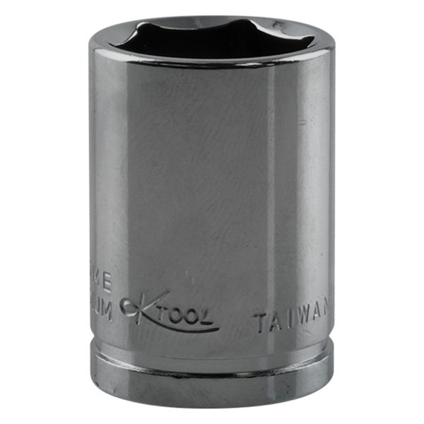 K-Tool International® - 3/8" Drive 13 mm 6-Point Metric Standard Socket