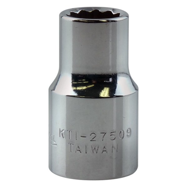K-Tool International® - 3/8" Drive 9 mm 12-Point Metric Shallow Socket