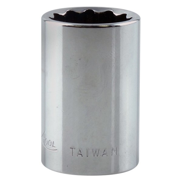 K-Tool International® - 3/8" Drive 13 mm 12-Point Metric Shallow Socket