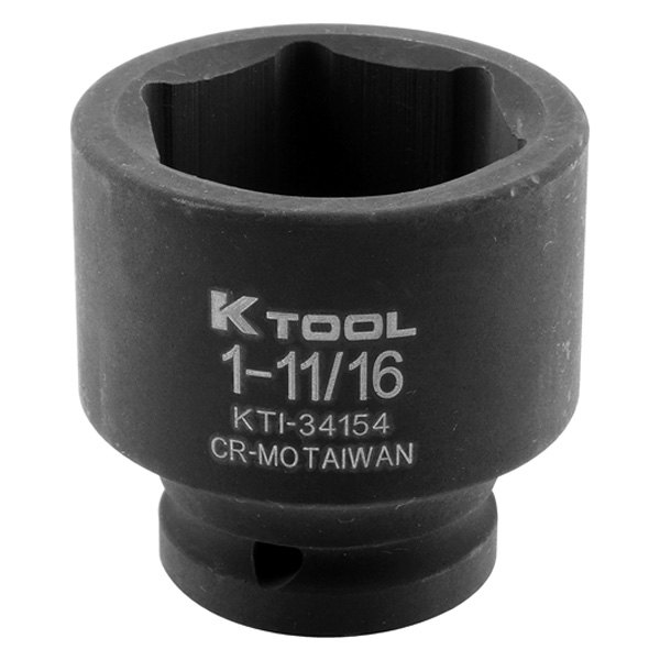 K-Tool International® - 3/4" Drive SAE 6-Point Impact Socket