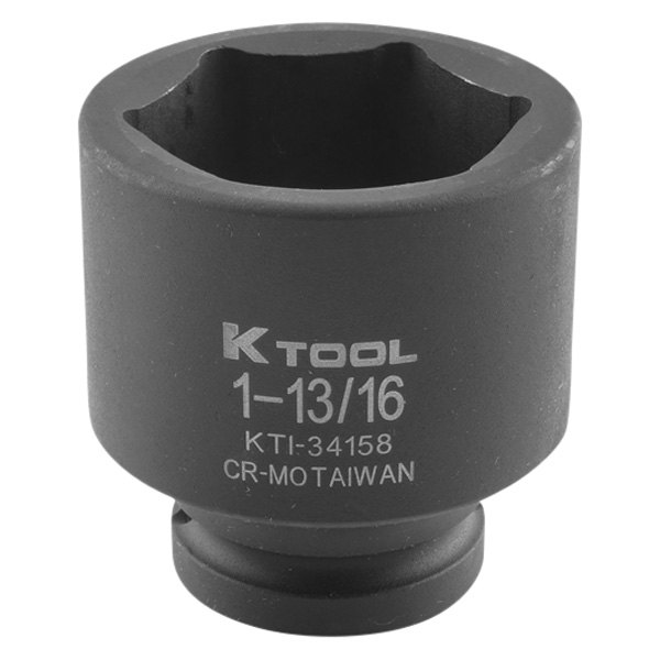 K-Tool International® - 3/4" Drive SAE 6-Point Impact Socket