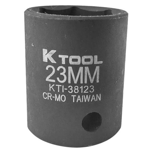 K-Tool International® - 1/2" Drive Metric 6-Point Impact Socket