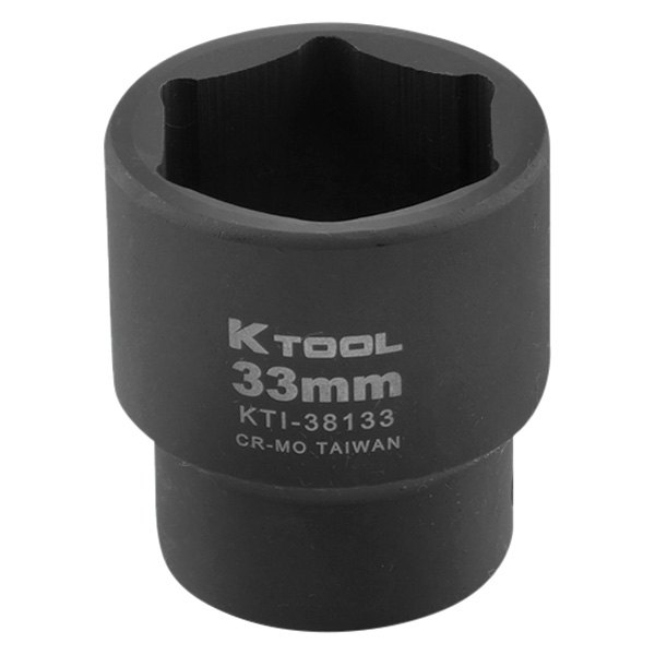 K-Tool International® - 1/2" Drive Metric 6-Point Impact Socket