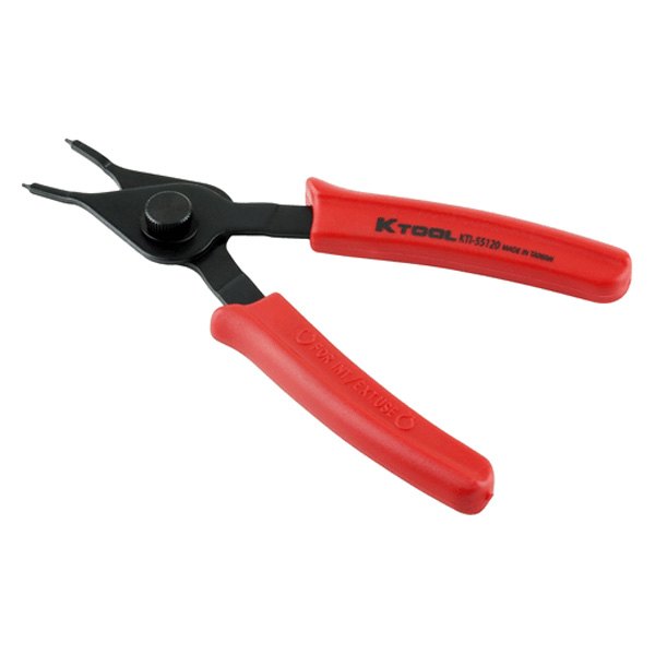 K-Tool International® - Straight 0.038" Fixed Tips Internal/External Snap Ring Pliers