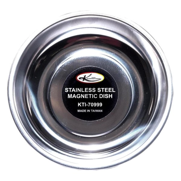 K-Tool International® - 5.75" Stainless Steel Magnetic Parts Tray