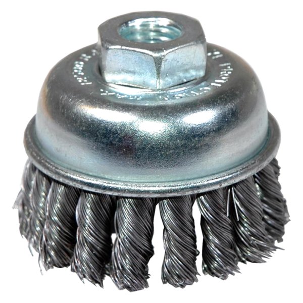 K-Tool International® - 2-3/4" Steel Knotted Cup Brush