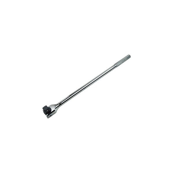 K-Tool International® - 1" Drive 26" Length Flexible Head Flex-Head Wrench Handle Flat Metal Grip Breaker Bar