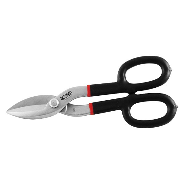 K-Tool International® - 8" Any Direction Cut Flat Tinner Snips