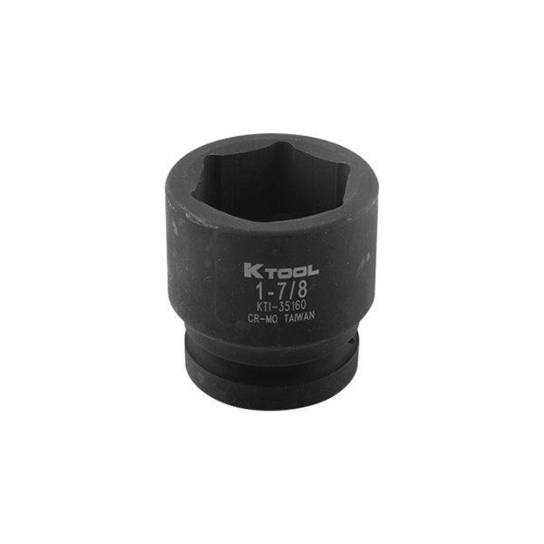 K-Tool International® - 1" Drive SAE 6-Point Impact Socket