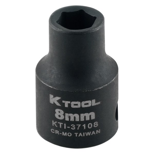 K-Tool International® - 3/8" Drive Metric 6-Point Impact Socket