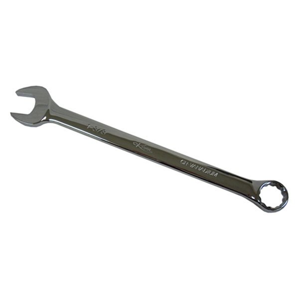 K-Tool International® - 1-3/8" 12-Point Angled Head Chrome Combination Wrench