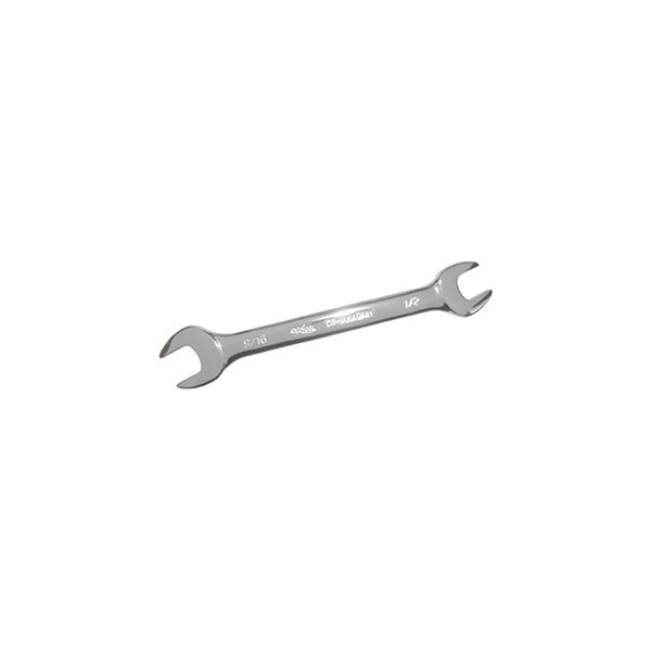 K-Tool International® - 1/2" x 9/16" Rounded Chrome Double Open End Wrench