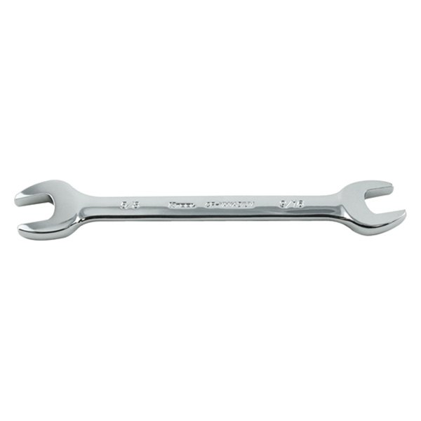 K-Tool International® - 9/16" x 5/8" Rounded Chrome Double Open End Wrench