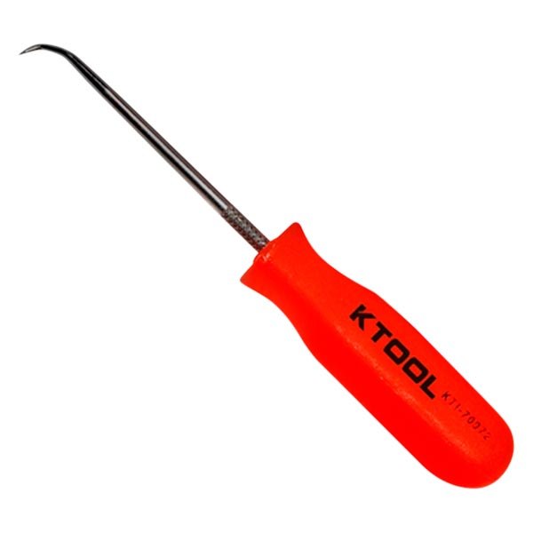 K-Tool International® - 5.25" 45° Double Angle Neon Orange Hook