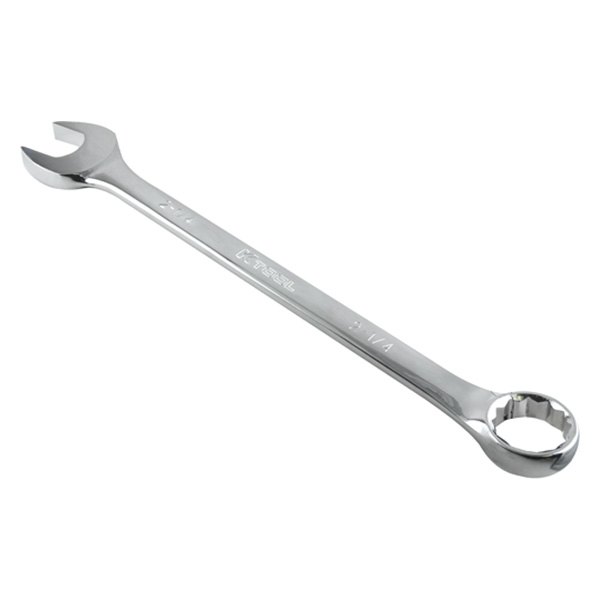 K-Tool International® - 2-1/4" 12-Point Angled Head Chrome Combination Wrench