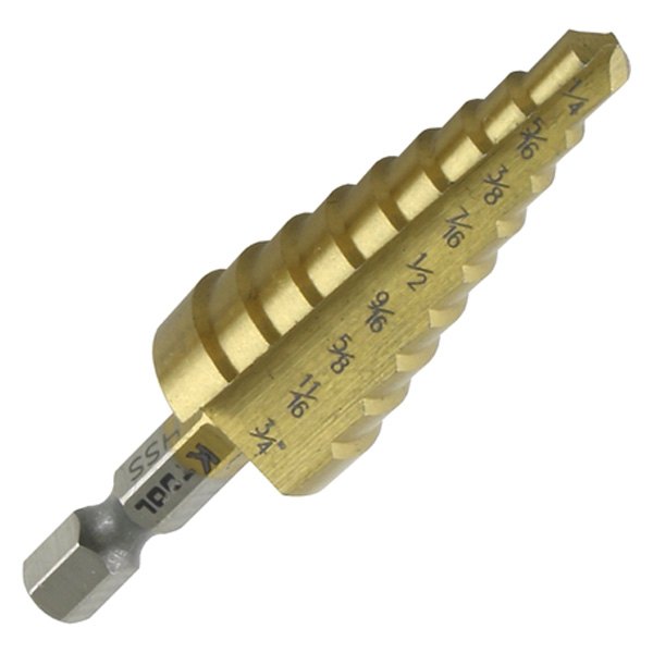 K-Tool International® - #3 HSS Fractional Step Drill Bit