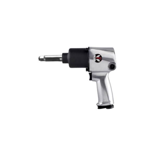 K-Tool International® - 1/2" Drive 680 ft lb Pistol Grip Air Impact Wrench with 2" Extended Anvil