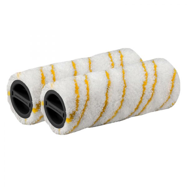 Karcher® - 2 Pieces Yellow/White Multi-Surface Vacuum Cleaner Rollers