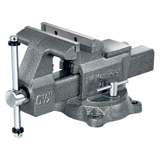 Ken-Tool® - Flat/V-Groove and Pipe Jaws Swivel Base Vise