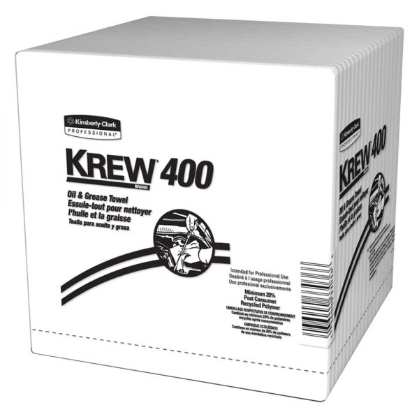 Replace® - Kimberly-Clark™ Krew 400™ White Shop Towels 