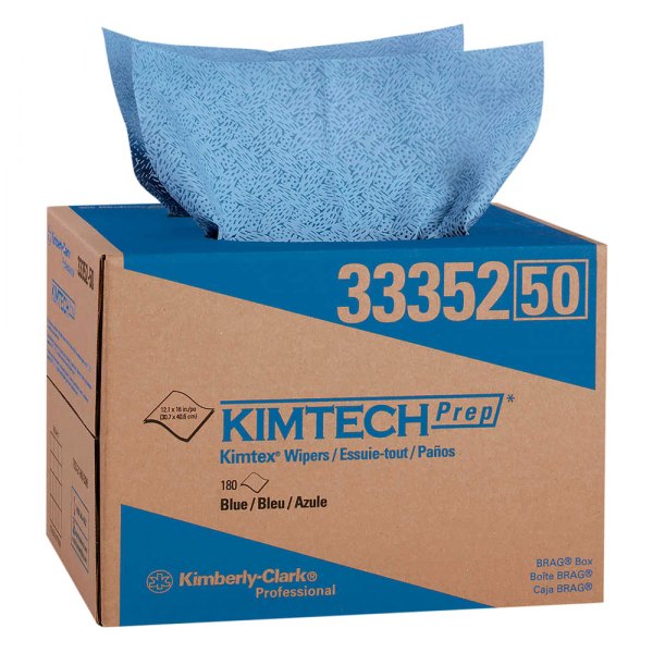 Kimberly Clark® - Kimtech Prep™ Kimtex™ 12.1" x 16.8" Blue Wipers