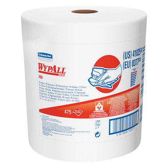 Kimberly Clark® - WypAll™ X80 12.5" x 13.4" White Cloths