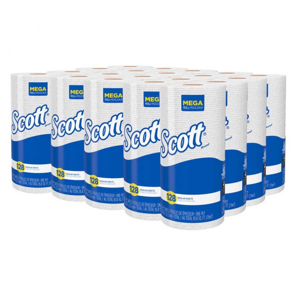 Kimberly Clark® - Scott™ 11" x 8.78" White Kitchen Roll Towels