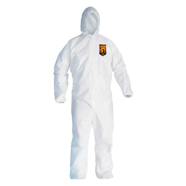 Kimberly Clark® - Kleenguard A30™ X-Large White Breathable Splash and Particle Work Coverall