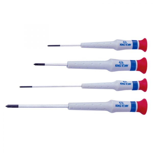 King Tony® - PH0 Dipped Handle Precision Phillips Screwdriver