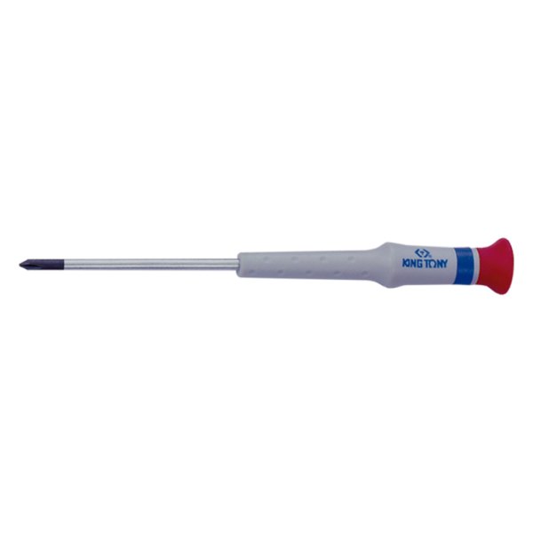 King Tony® - 1.8 mm x 3" Dipped Handle Precision Slotted Screwdriver