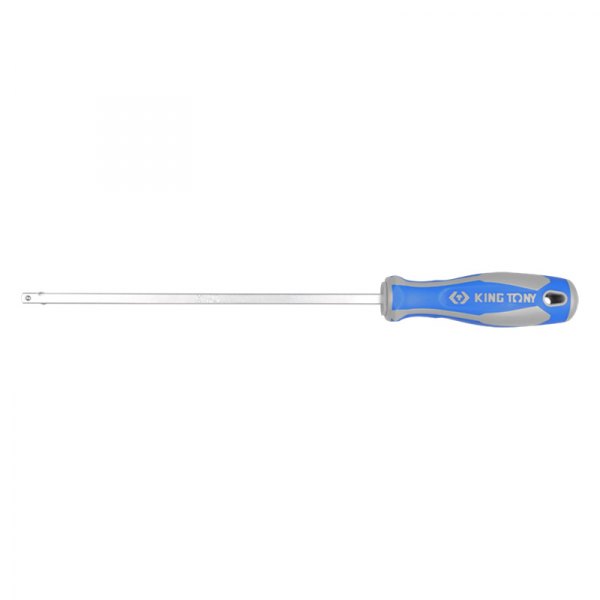 KING TONY® - 1/4" Drive 12-1/4" Length Screwdriver-Style Cushion-Grip Spinner Handle