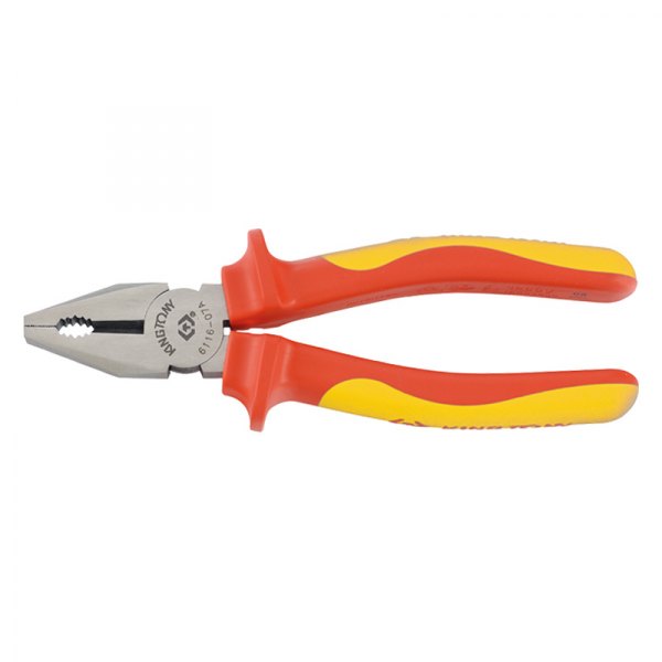 KING TONY® - 7-1/2" Insulated Handle Combination Jaws Linemans Pliers