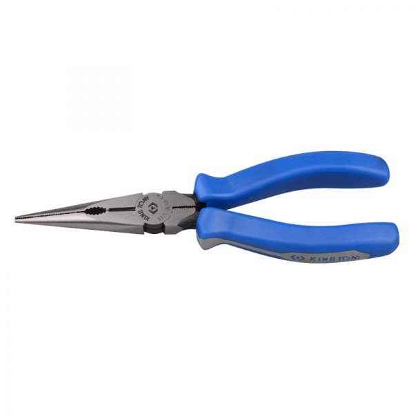 KING TONY® - 6-1/2" Box Joint Straight Jaws Multi-Material Handle Cutting Needle Nose Pliers