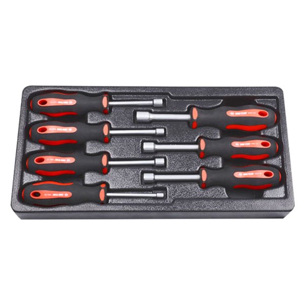 King Tony® - 7-piece 3/16" to 1/2" Multi Material Handle Nut Driver Set