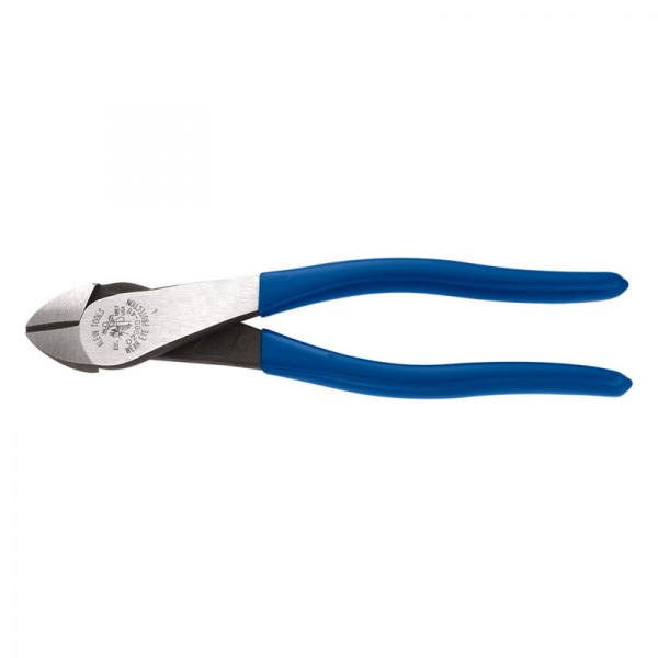 Klein Tools® - 2000 Series 8" Lap Joint Dipped Angled Head Diagonal Cutters