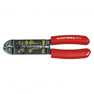 Klein Tools® - SAE 26 to 10 AWG Fixed Stripper/Crimper/Wire Cut and Loop/Screw Cut Multi-Tool