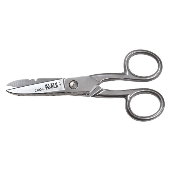 Klein Tools® - 5-1/4" Electricians Scissors