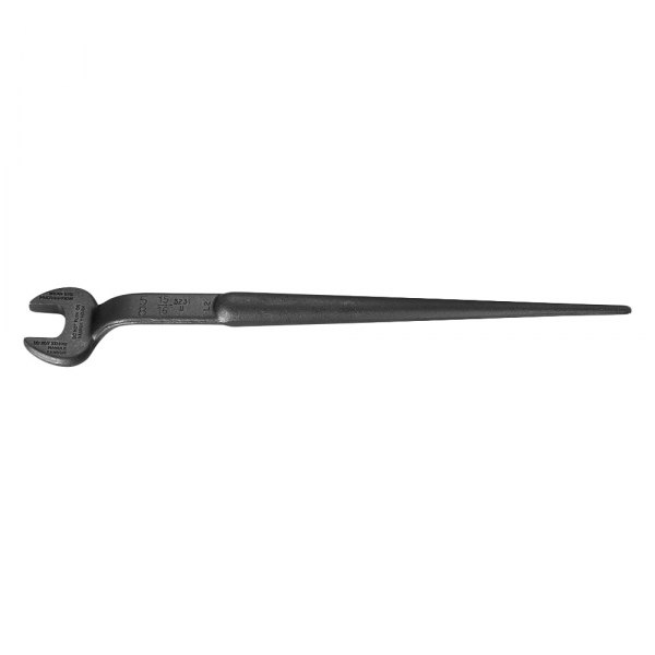 Klein Tools® - 7/8" Black Oxide Offset Open End Spud Wrench