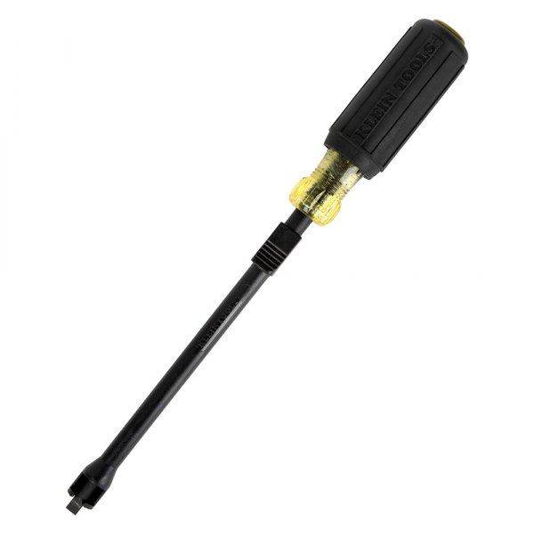 Klein Tools® - 1/4" x 7" Multi Material Handle Screw Holding Slotted Screwdriver