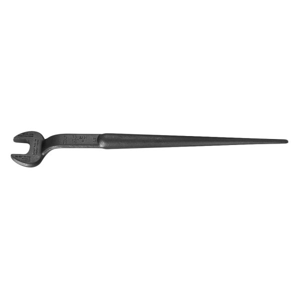 Klein Tools® - 1-5/16" Black Oxide Offset Open End Spud Wrench