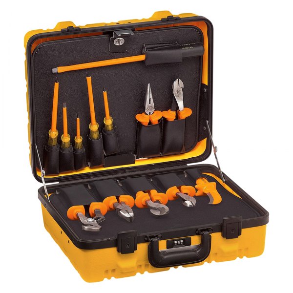 Klein Tools® - 13-piece 1000 V Insulated Utility Tool Set in Hard Case