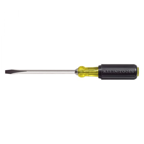 Klein Tools® - Tip-Ident™ 5/16" x 6" Multi Material Handle Bolstered Slotted Screwdriver