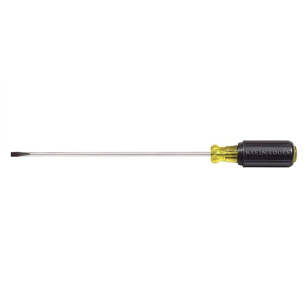 Klein Tools® - Tip-Ident™ 3/16" x 8" Multi Material Handle Slotted Screwdriver
