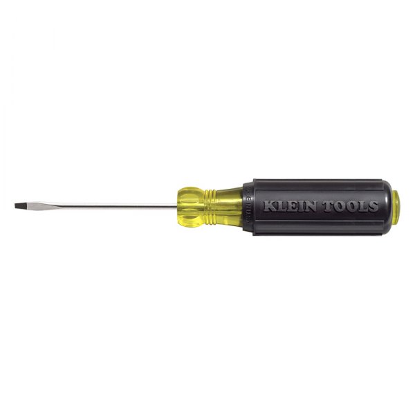 Klein Tools® - Tip-Ident™ 1/16" x 2" Multi Material Handle Slotted Screwdriver