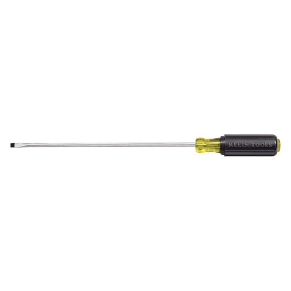 Klein Tools® - Tip-Ident™ 1/8" x 10" Multi Material Handle Slotted Screwdriver