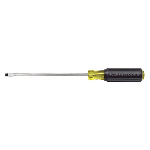Klein Tools® - Tip-Ident™ 1/8" x 4" Multi Material Handle Slotted Screwdriver