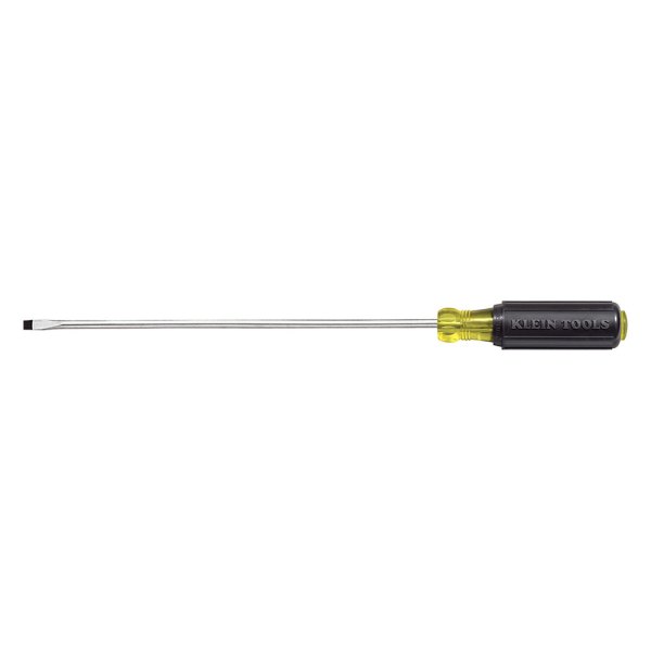 Klein Tools® - Tip-Ident™ 1/8" x 8" Multi Material Handle Slotted Screwdriver