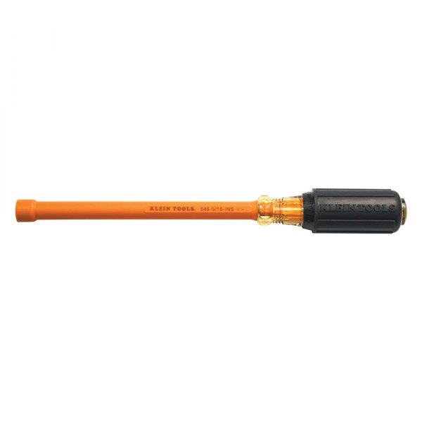 Klein Tools® - 5/16" Insulated Handle Hollow Shaft Nut Driver