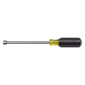 Klein Tools® - Tip-Ident™ 7/16" Multi Material Handle Magnetic Hollow Shaft Nut Driver